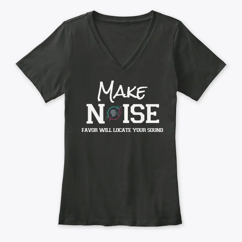Make Noise -Women's V-Neck and Tank Tops